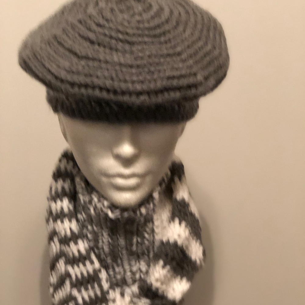 Unisex Crochet hat set. Handmade.